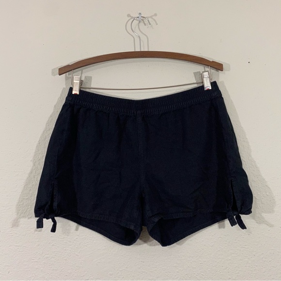 Madewell Side Tie Black Shorts - Picture 5 of 14
